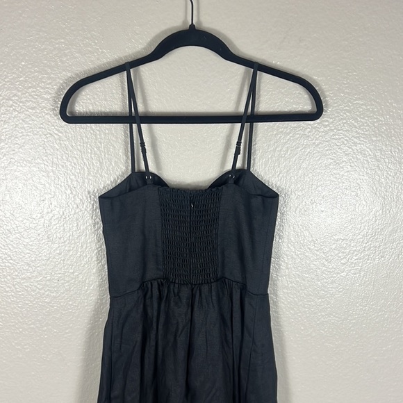 (SOLD) Reformation Zander Linen Midi Dress - Picture 8 of 10